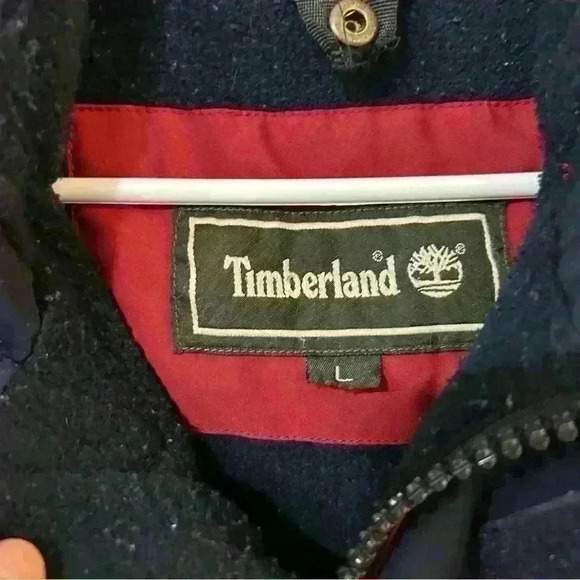 Timberland Weather Gear Red Heavy Duty Jacket Men’s Size Large - Picture 3 of 5